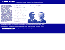 Tablet Screenshot of libros1888.com